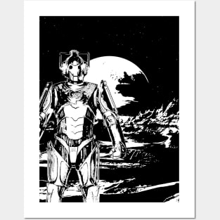 Grunge cybermen Posters and Art